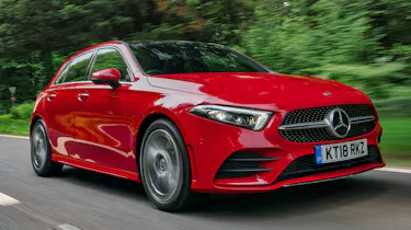 Mercedes A-class tracking front