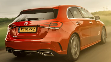 mercedes a-class tracking rear
