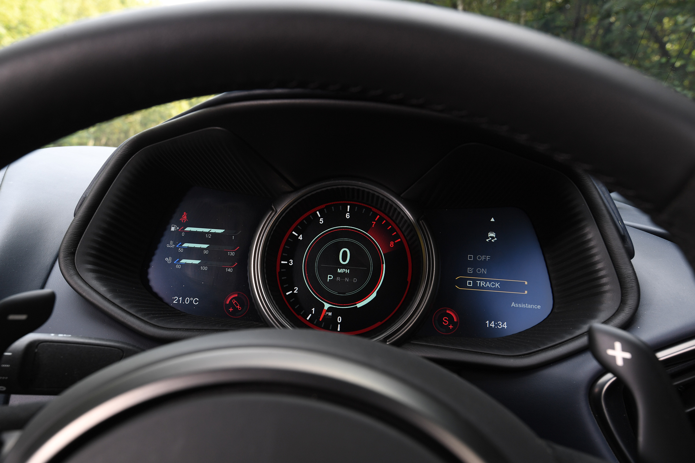 Aston Martin DB11 AMR  - instruments 