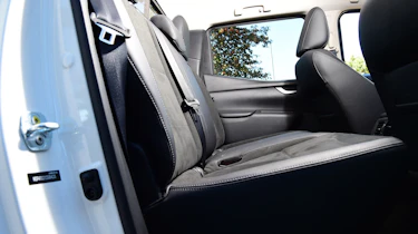Mercedes X 250 d - rear seats
