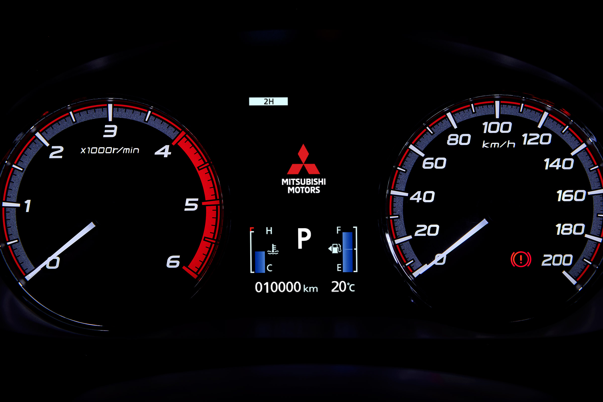 Mitsubishi L200 - dials