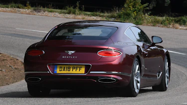 Bentley Continental GT - rear cornering