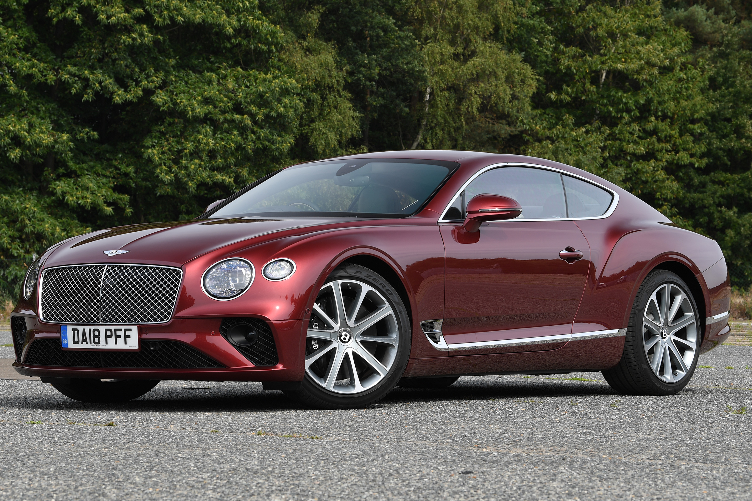 Bentley Continental GT - front static 