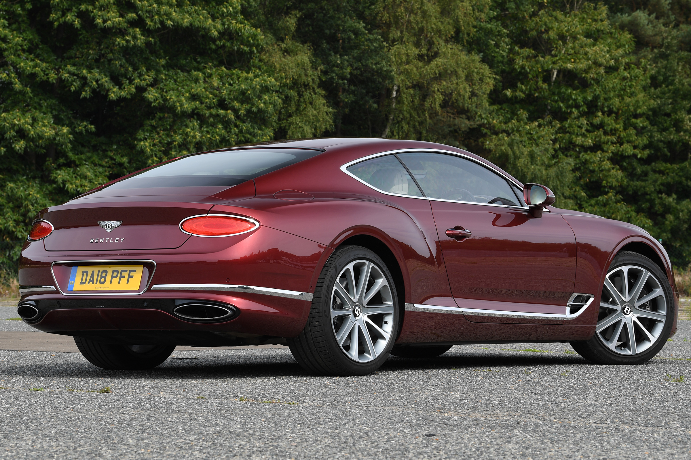 Bentley Continental GT - rear static 