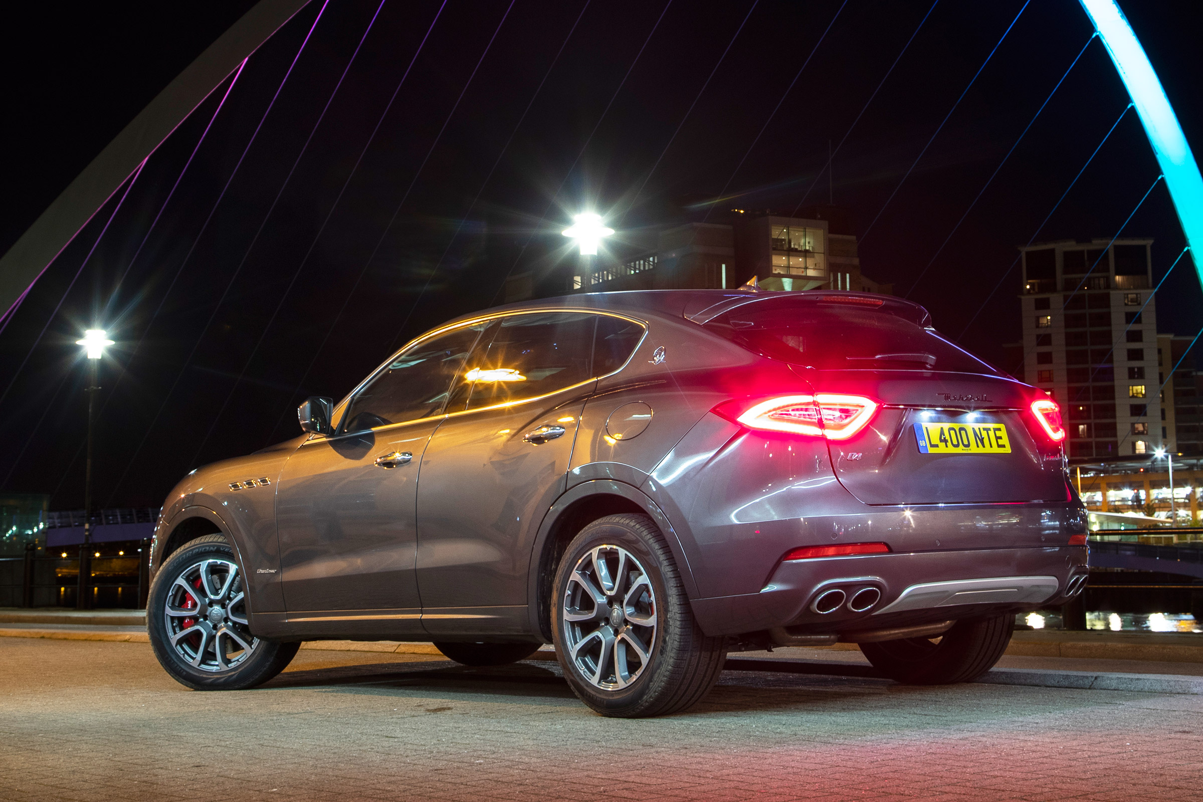 Maserati Levante GranLusso - rear static dark