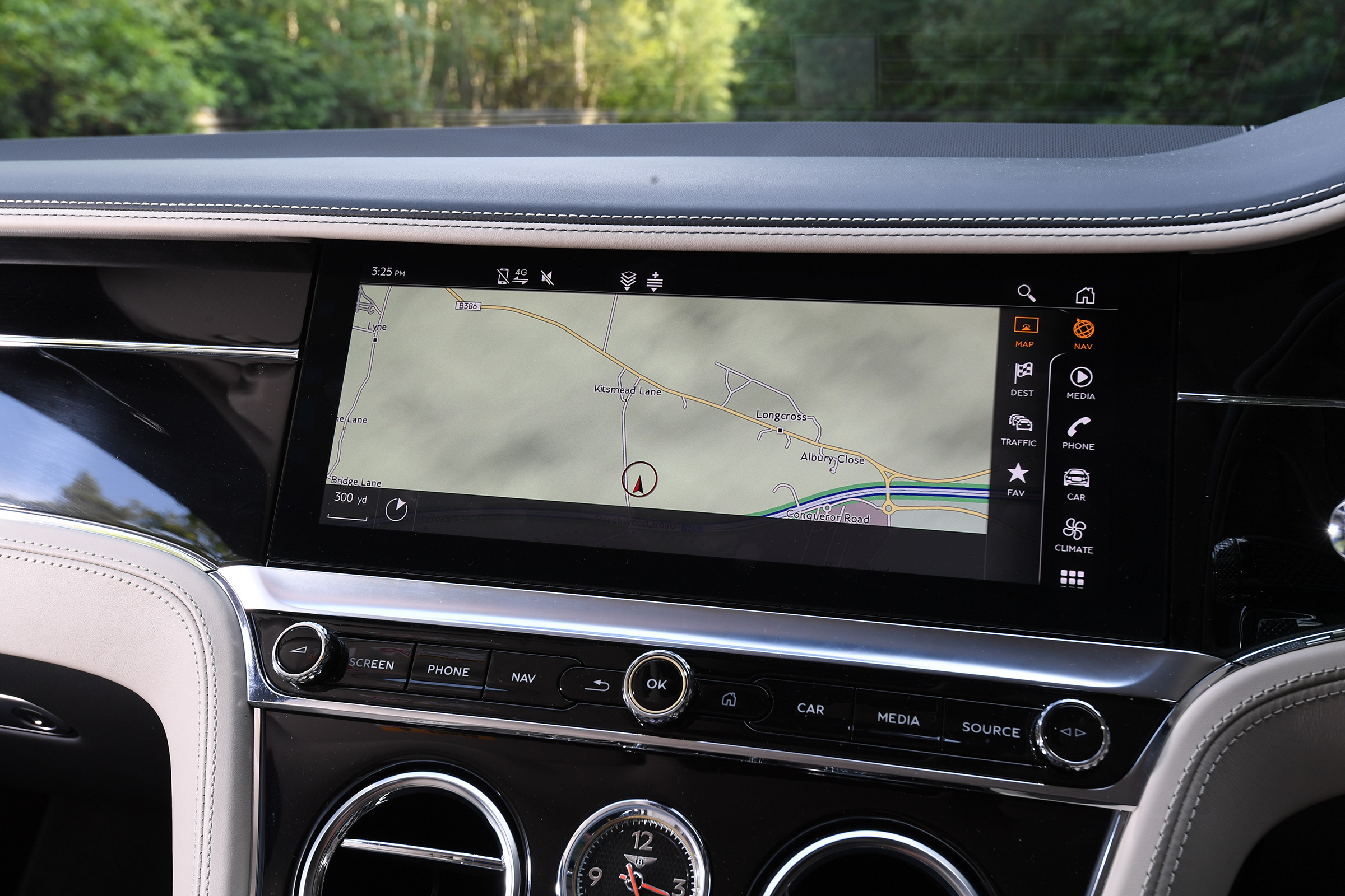 Bentley Continental GT - navigation 