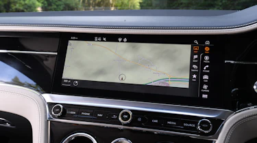 Bentley Continental GT - navigation