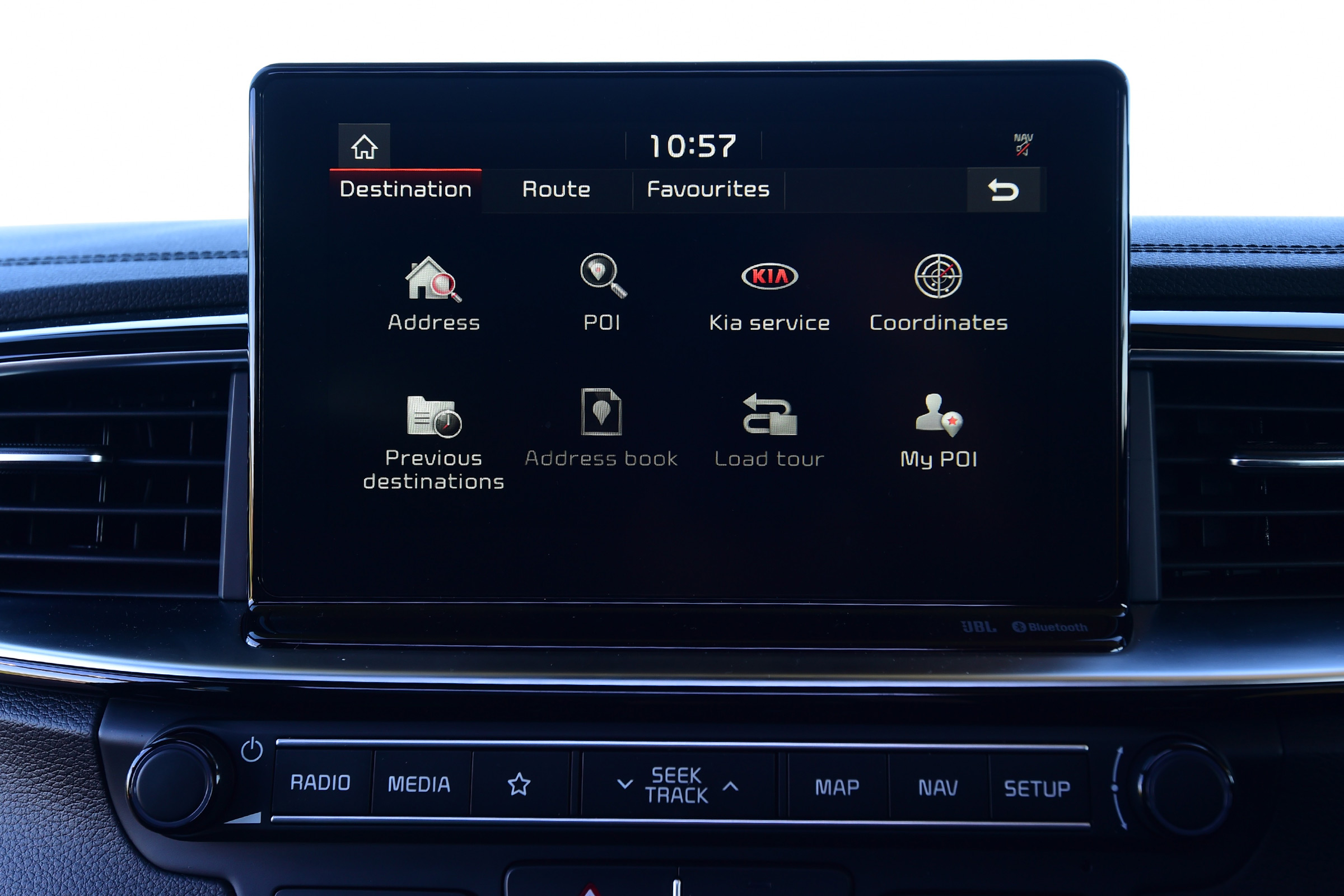 kia ceed infotainment
