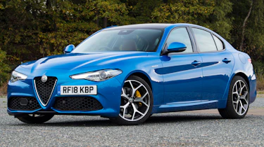 alfa romeo giulia long termer static front