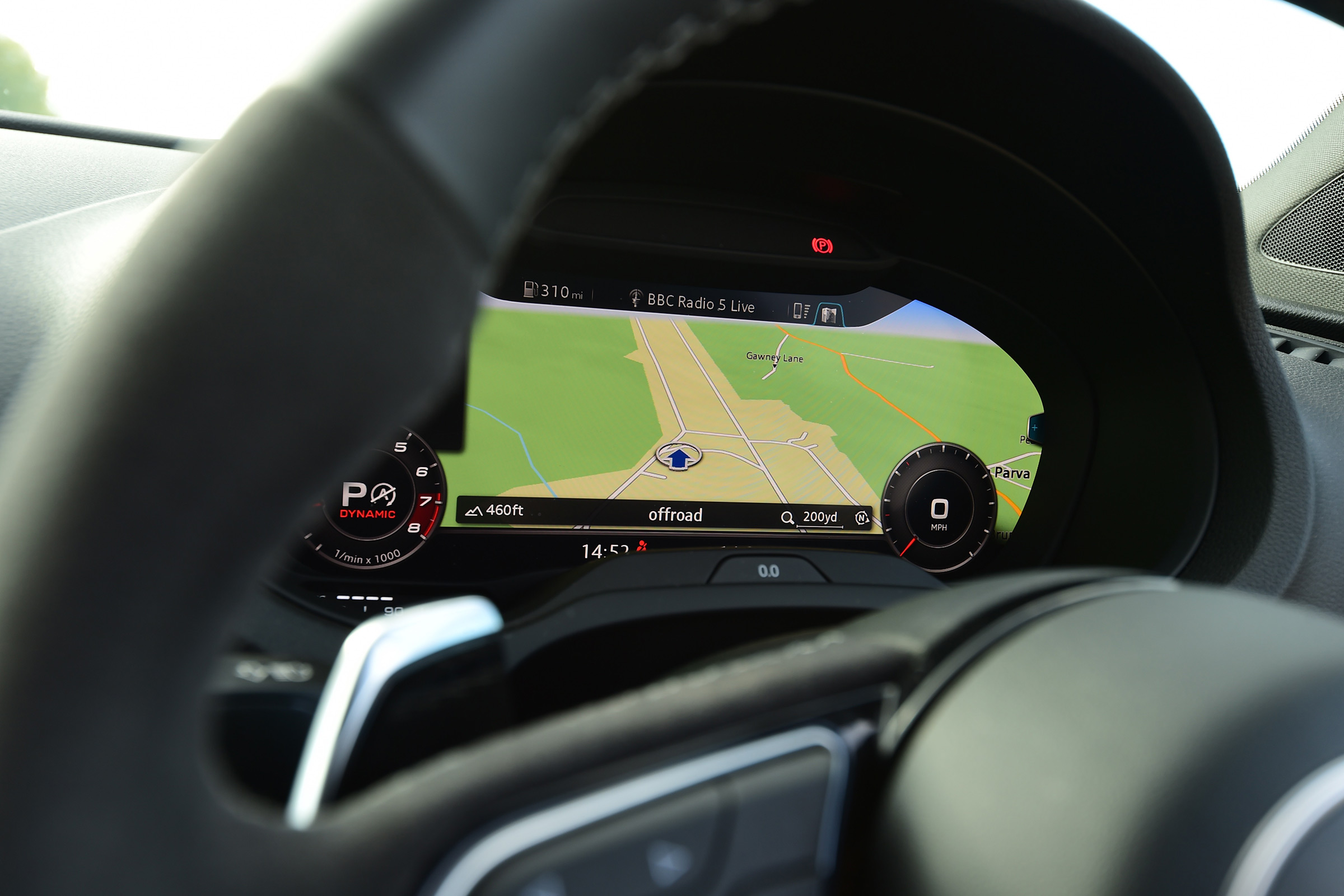 audi rs 3 saloon instruments virtual cockpit