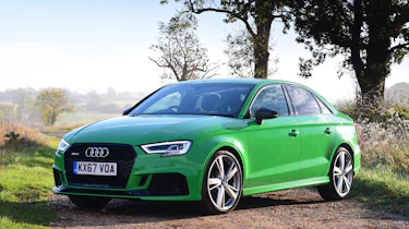 audi rs 3 saloon static front
