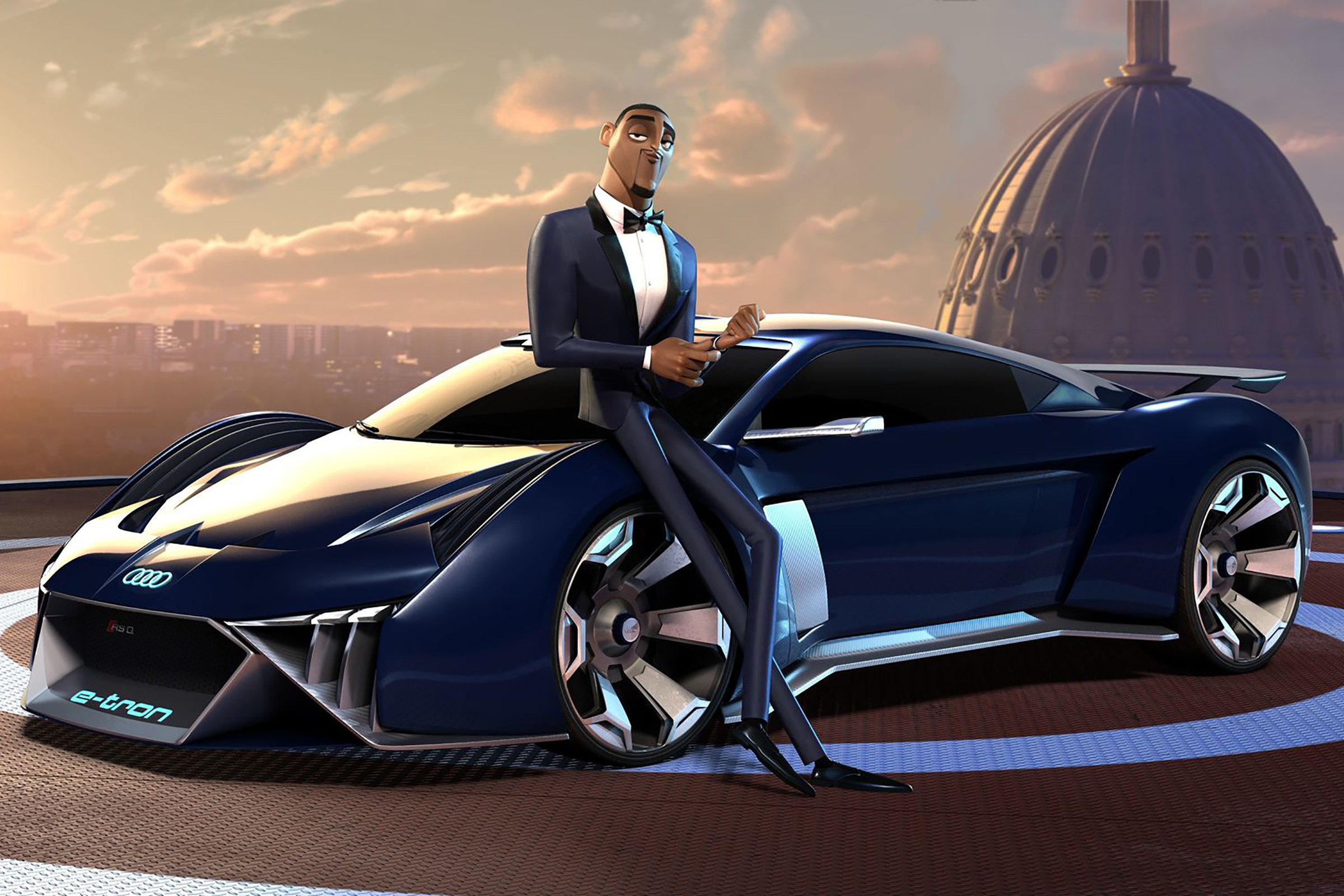 Audi RSQ e-tron Concept spies in disguise