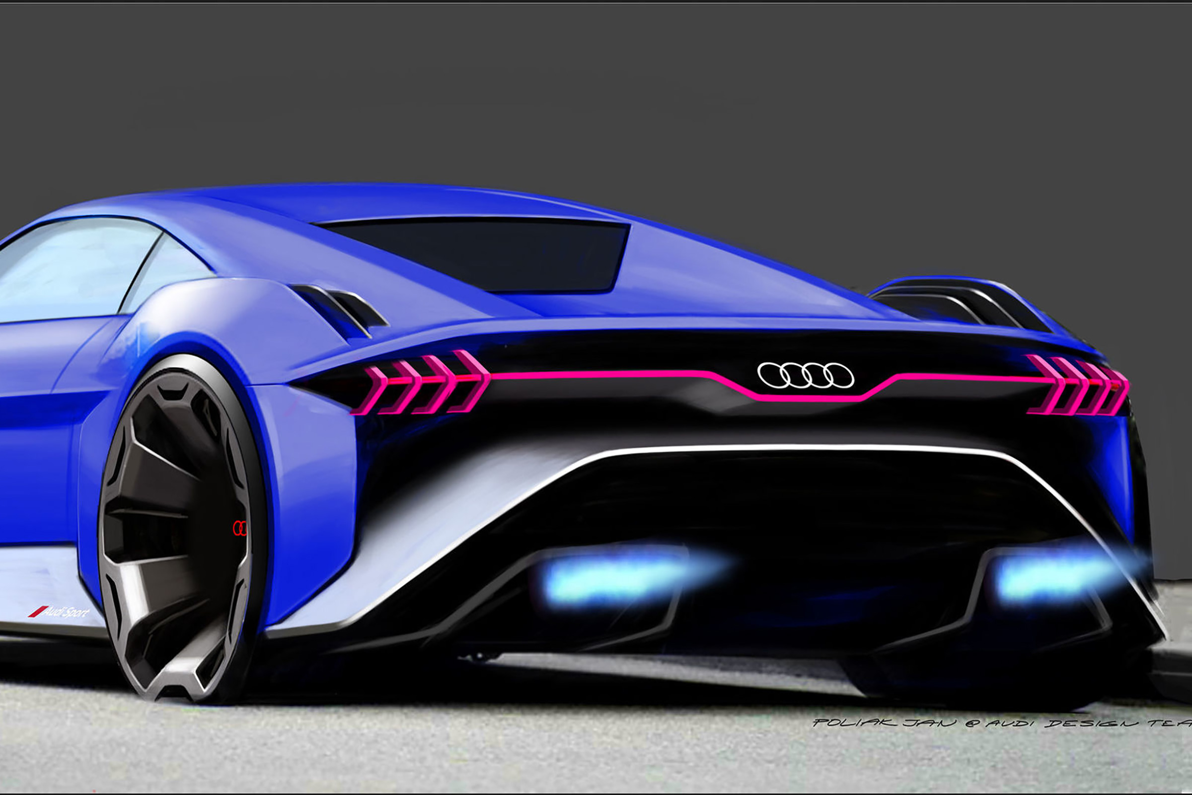 Audi RSQ e-tron Concept - rear