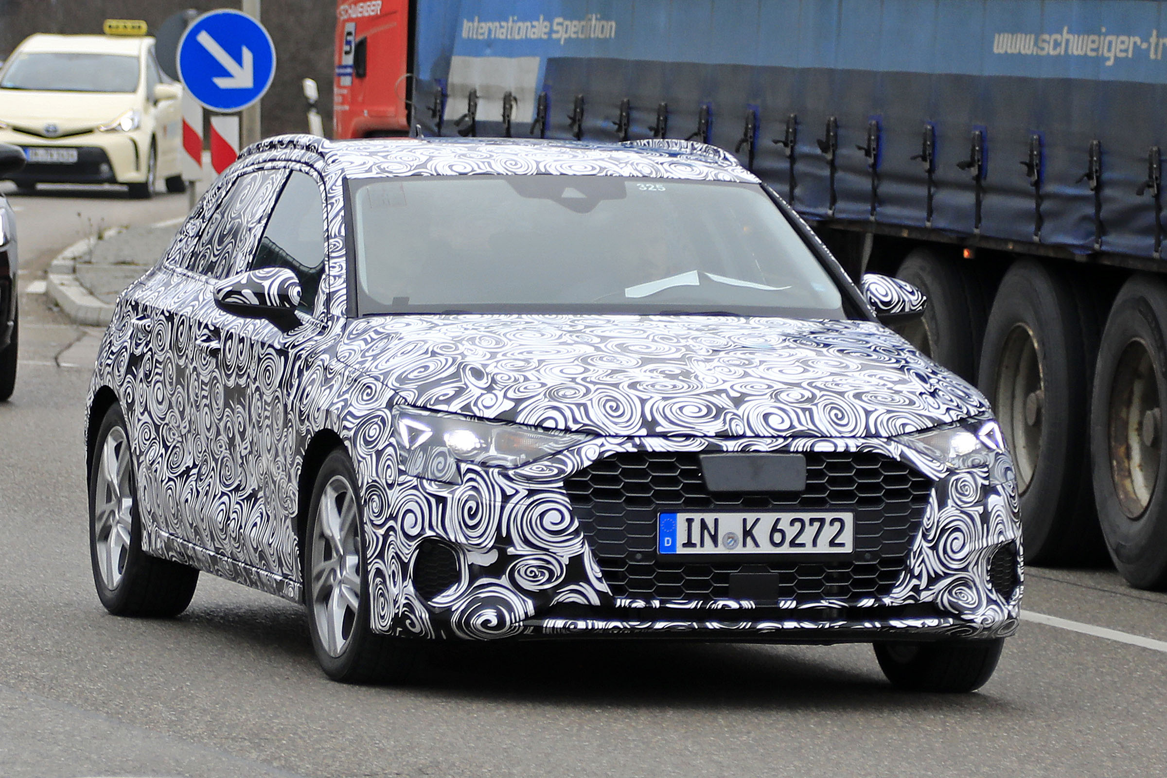 2019 Audi A3 front