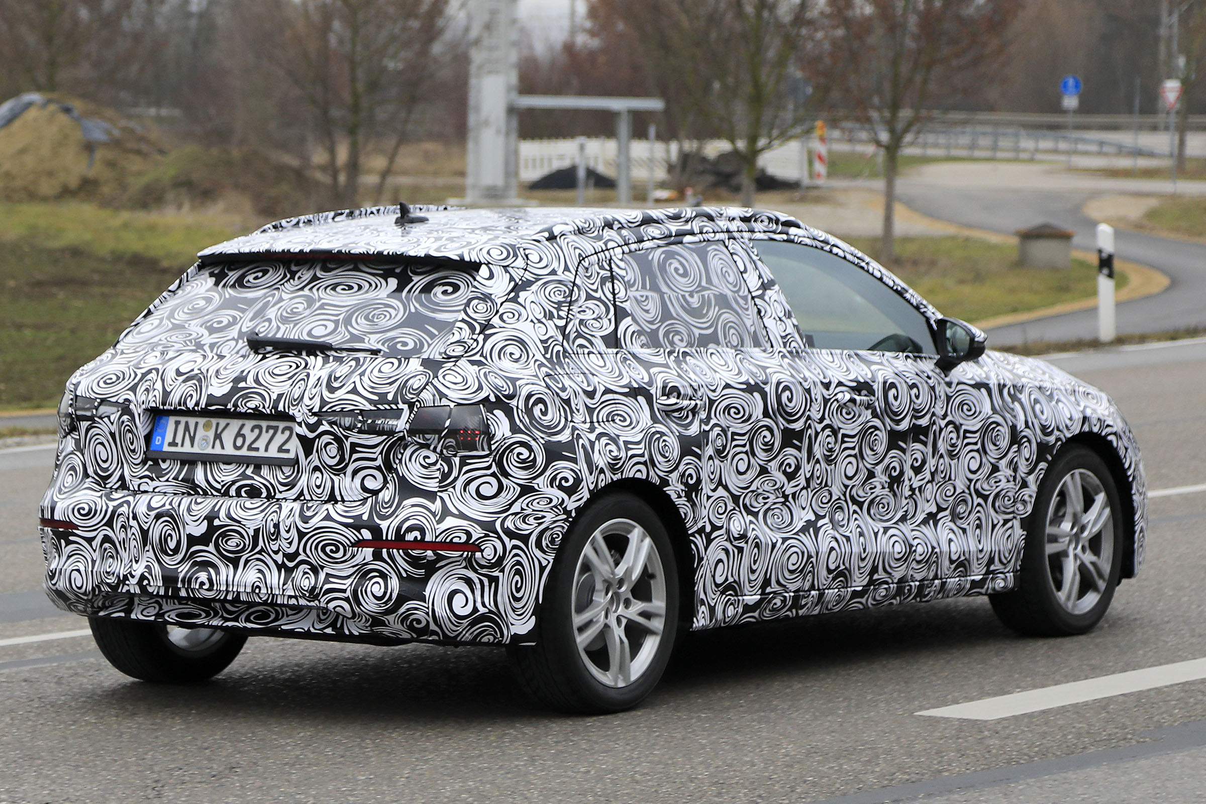 2019 Audi A3 rear