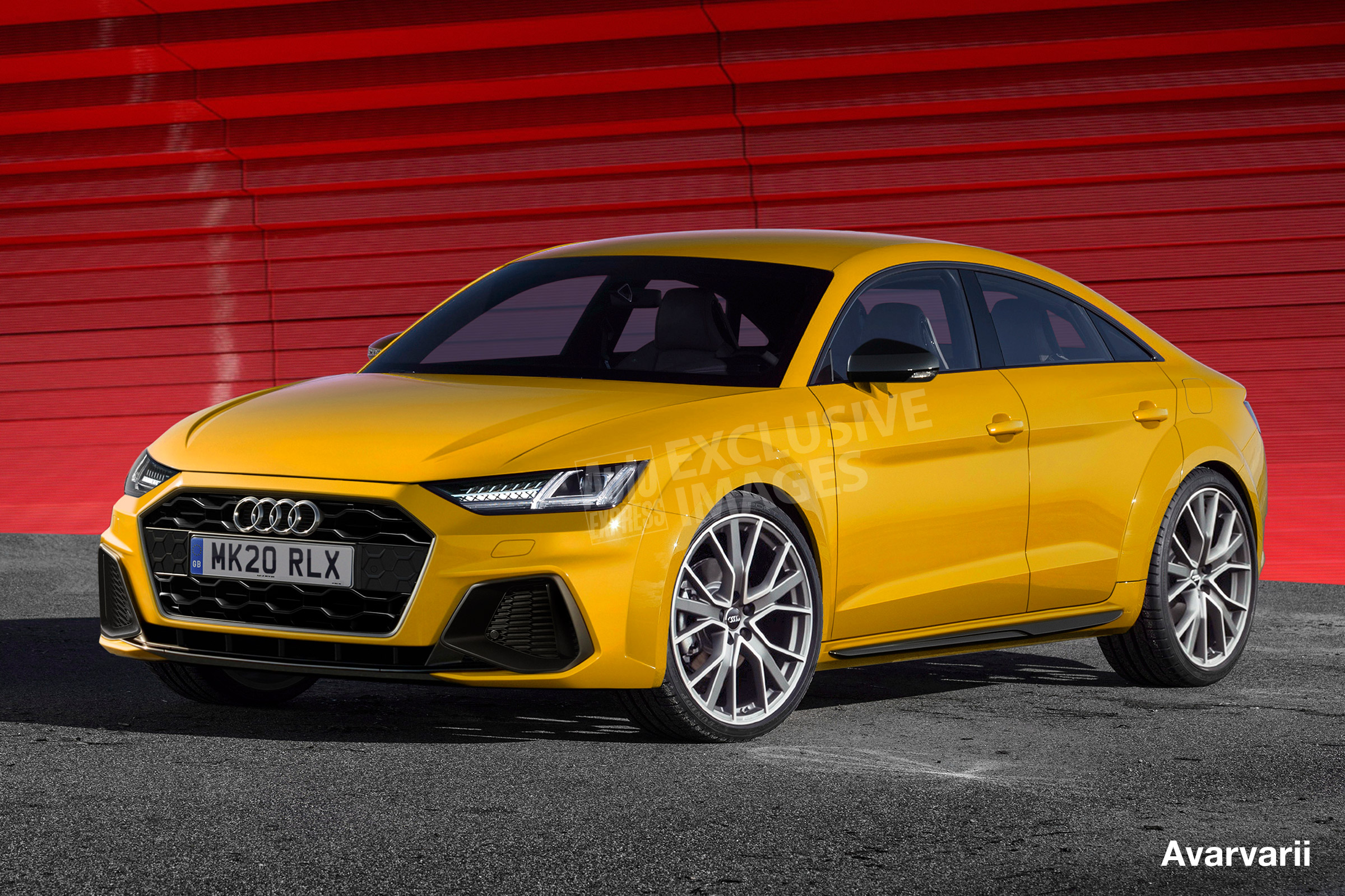 New Audi TT (watermarked) - front