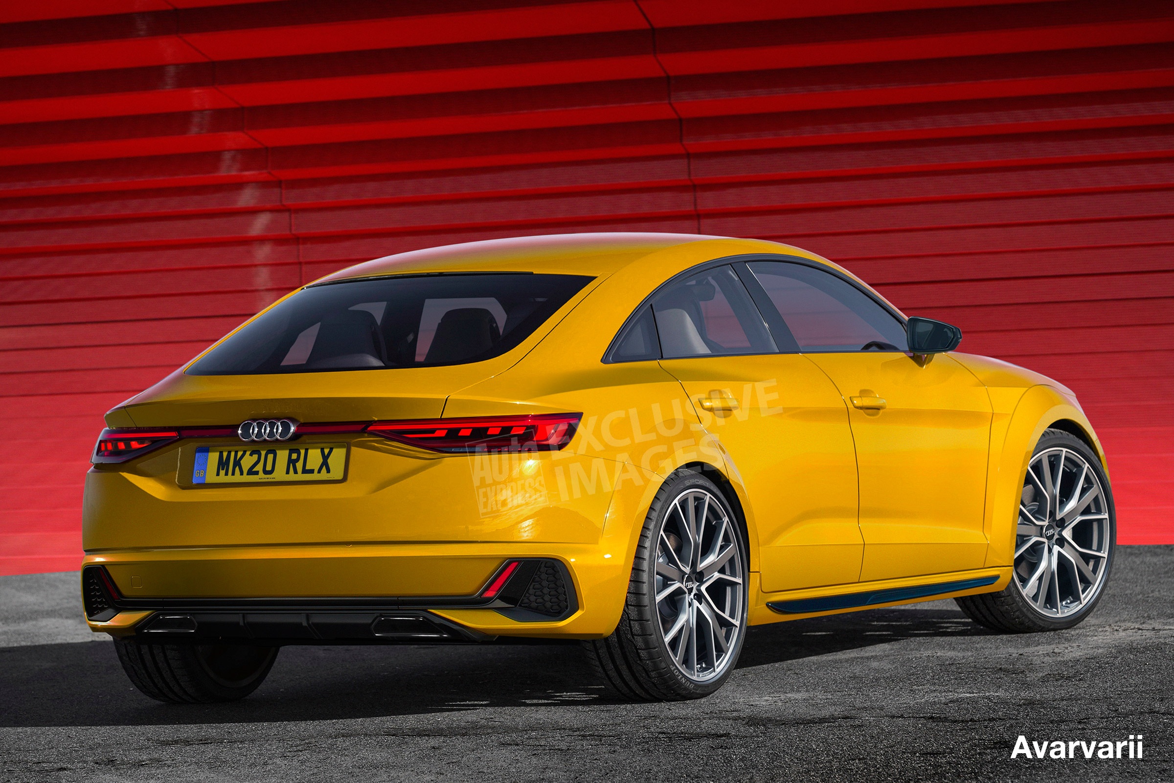 New Audi TT (watermarked) - rear