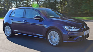 vw golf tracking front
