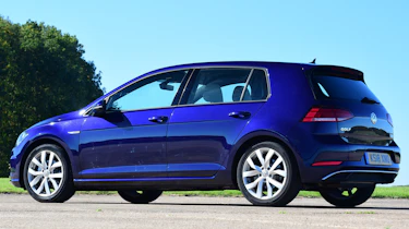 vw golf mk7 static rear