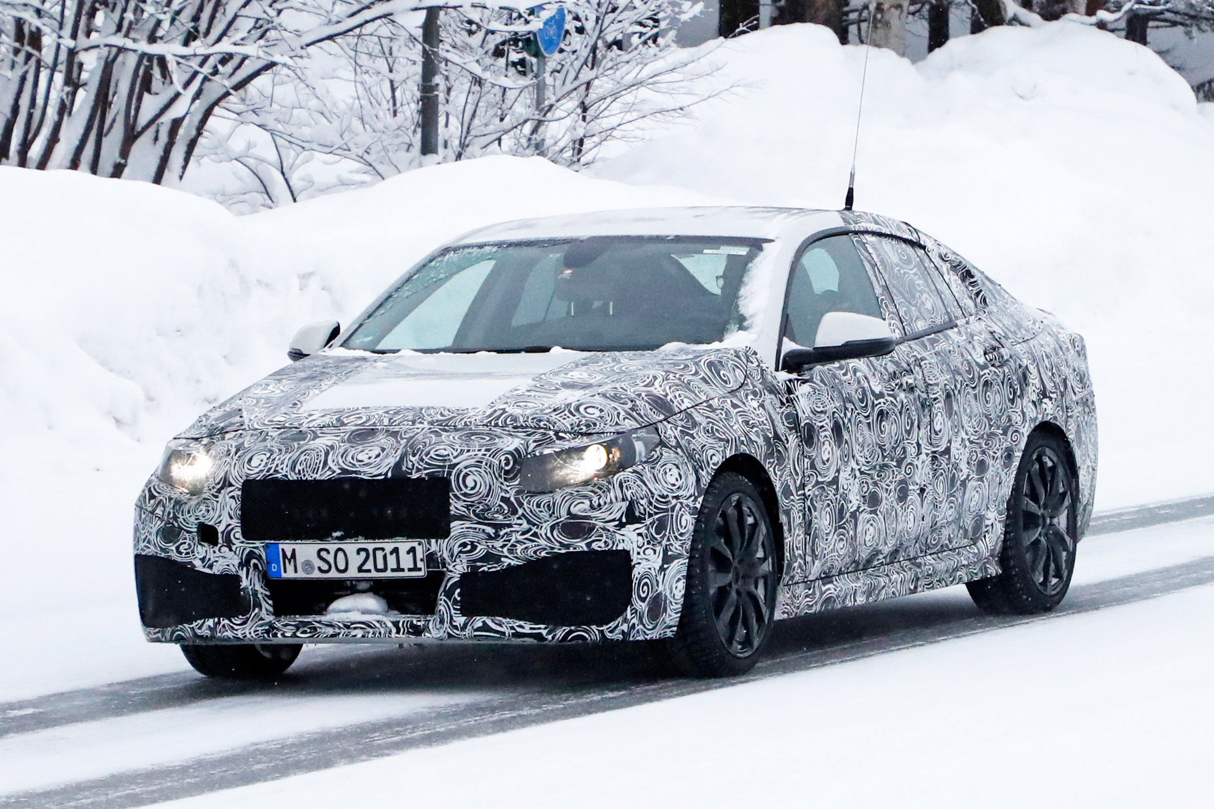 BMW 2 Series Gran Coupe - spyshot 2