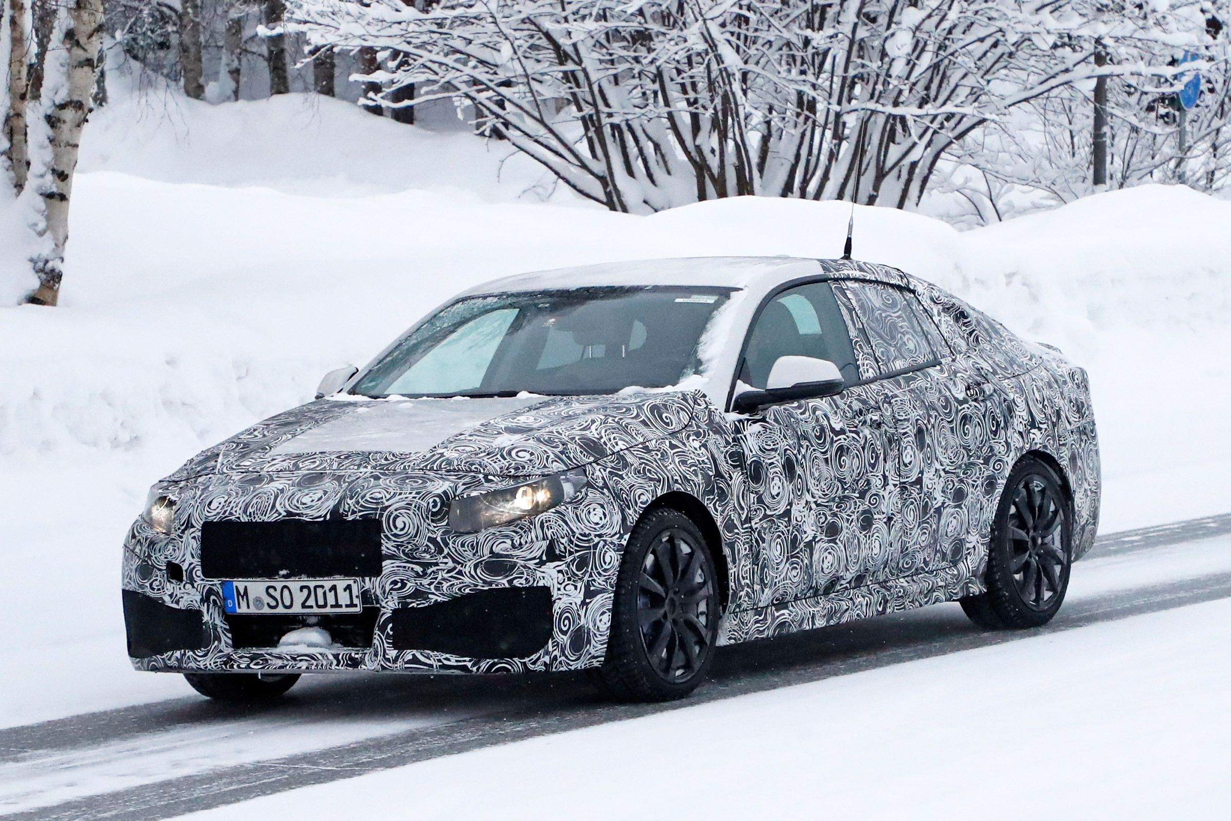 BMW 2 Series Gran Coupe - spyshot 3