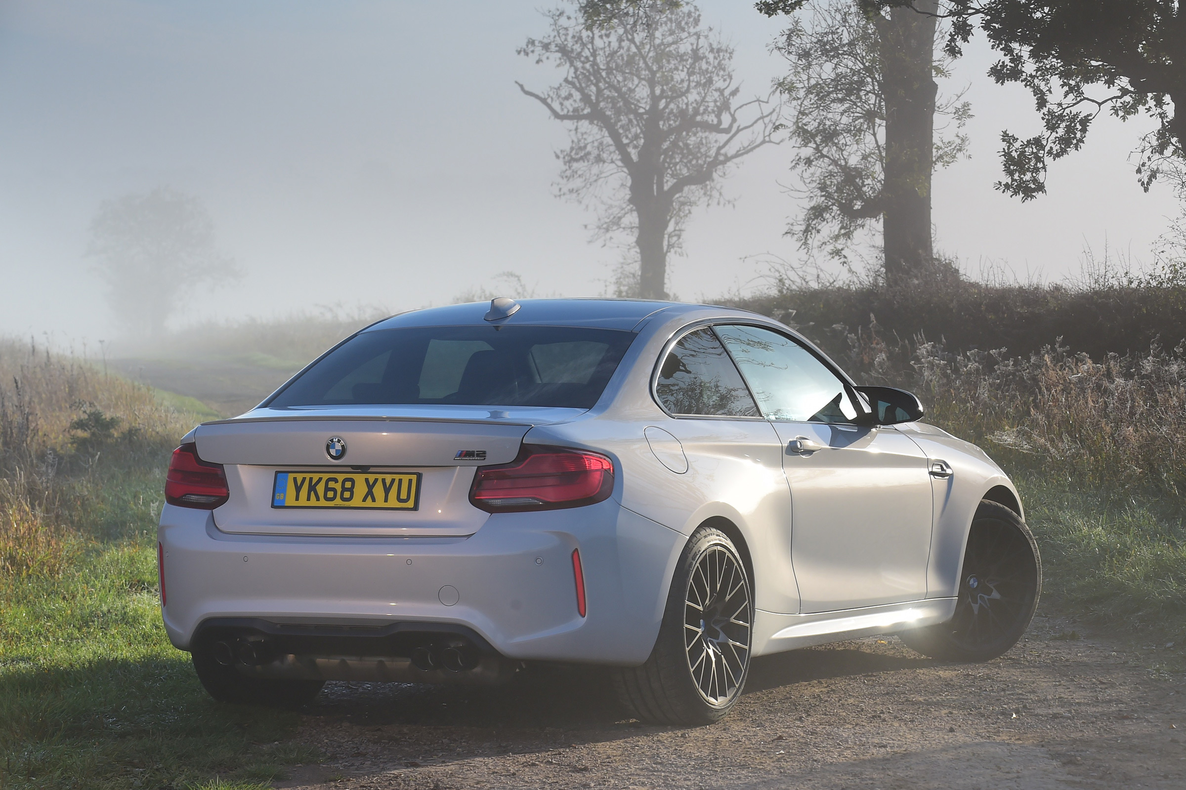 bmw m2 competition static rear