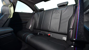 bmw m2 competition rear seats