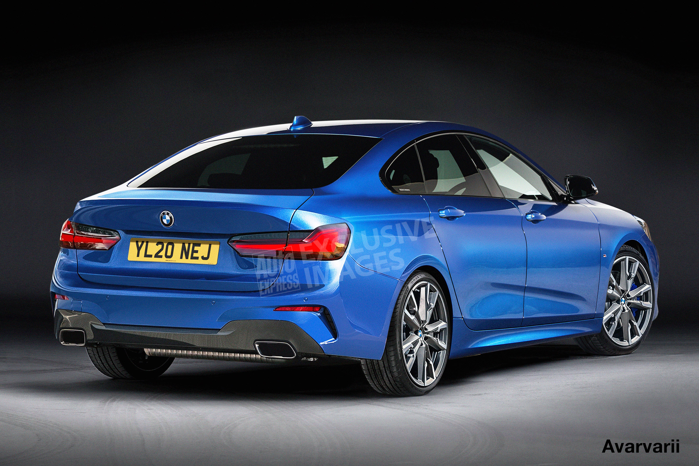 BMW 2 Series Gran Coupe - rear (watermarked)