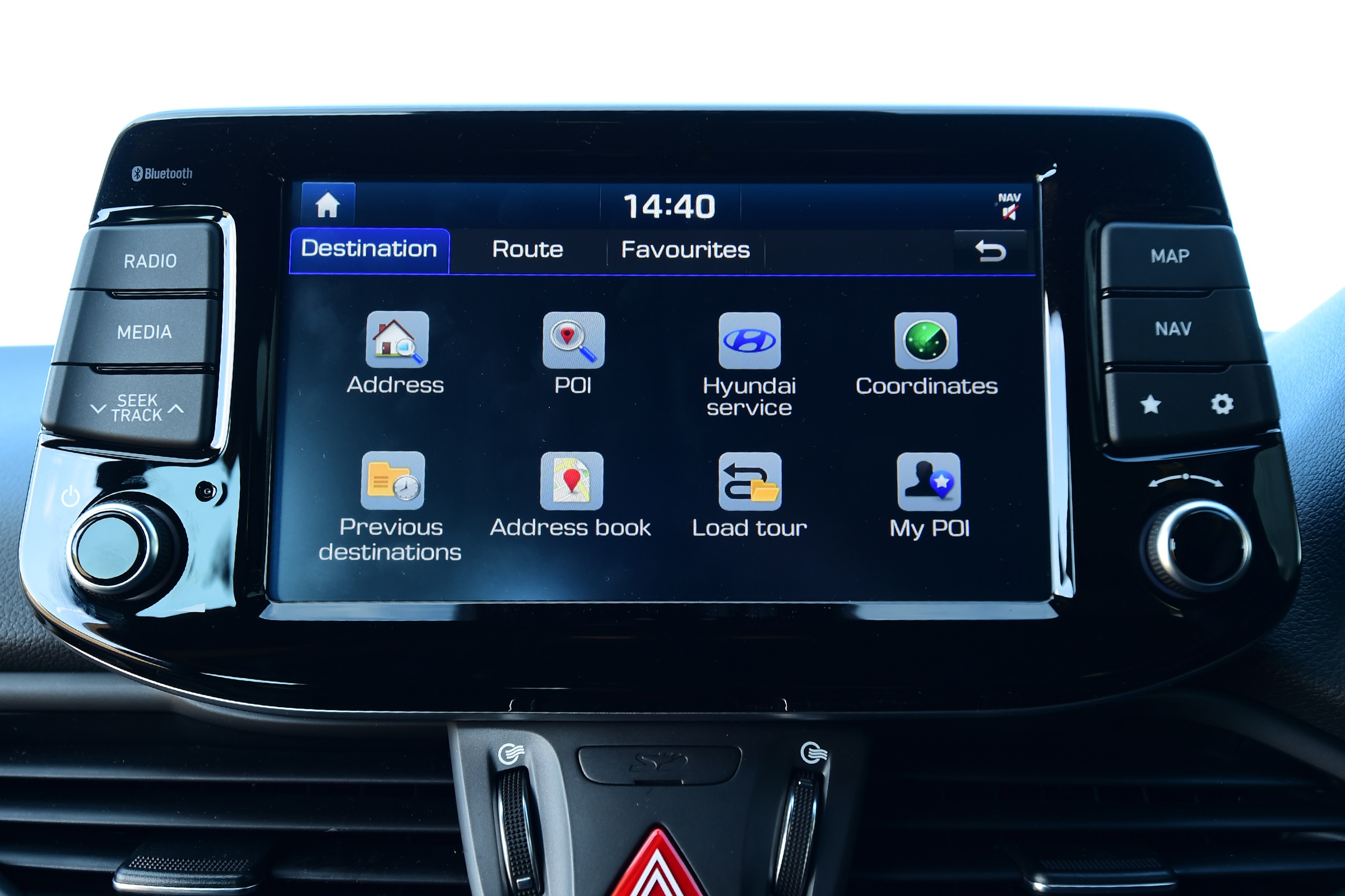 hyundai i30 infotainment