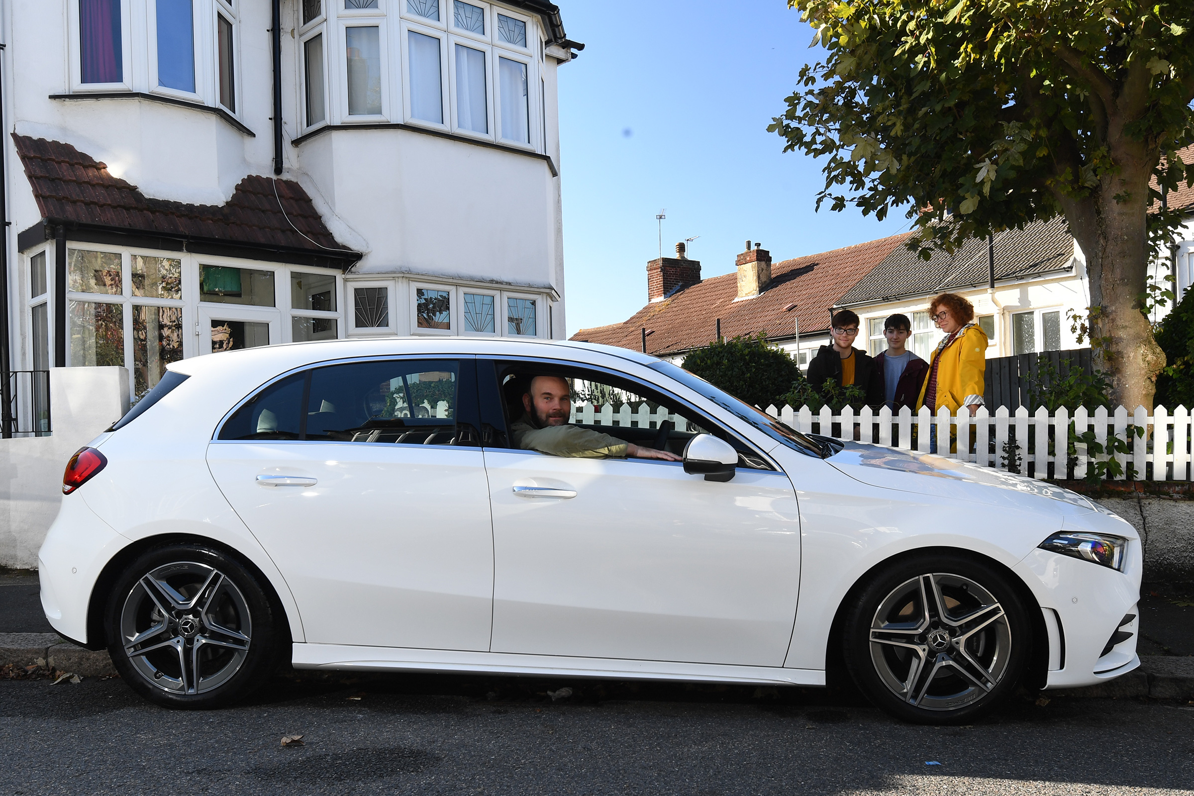 Mercedes A-Class long-term test review - outside house