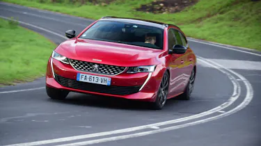 Peugeot 508 SW estate corner