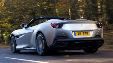 Ferrari Portofino - rear tracking