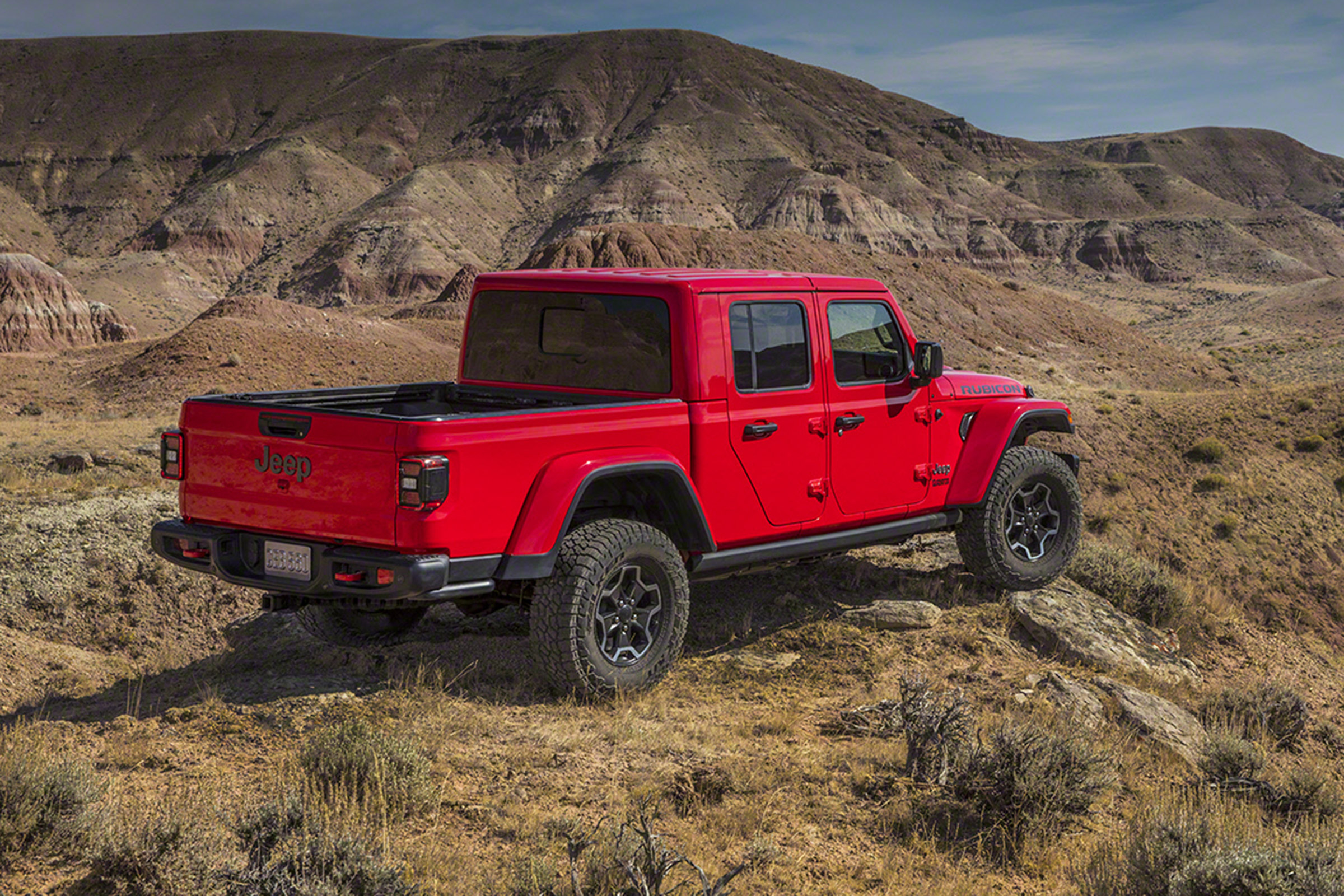 Jeep Gladiator rear quarter static