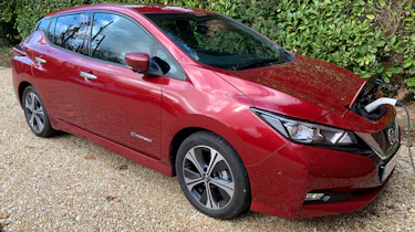 Nissan leaf long termer charging