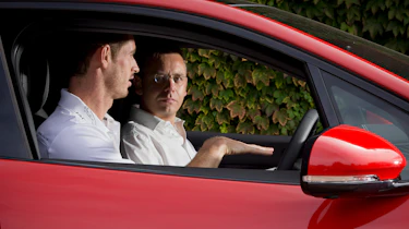 Andy Murray Jaguar I-Pace - window