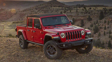 Jeep Gladiator front quarter static