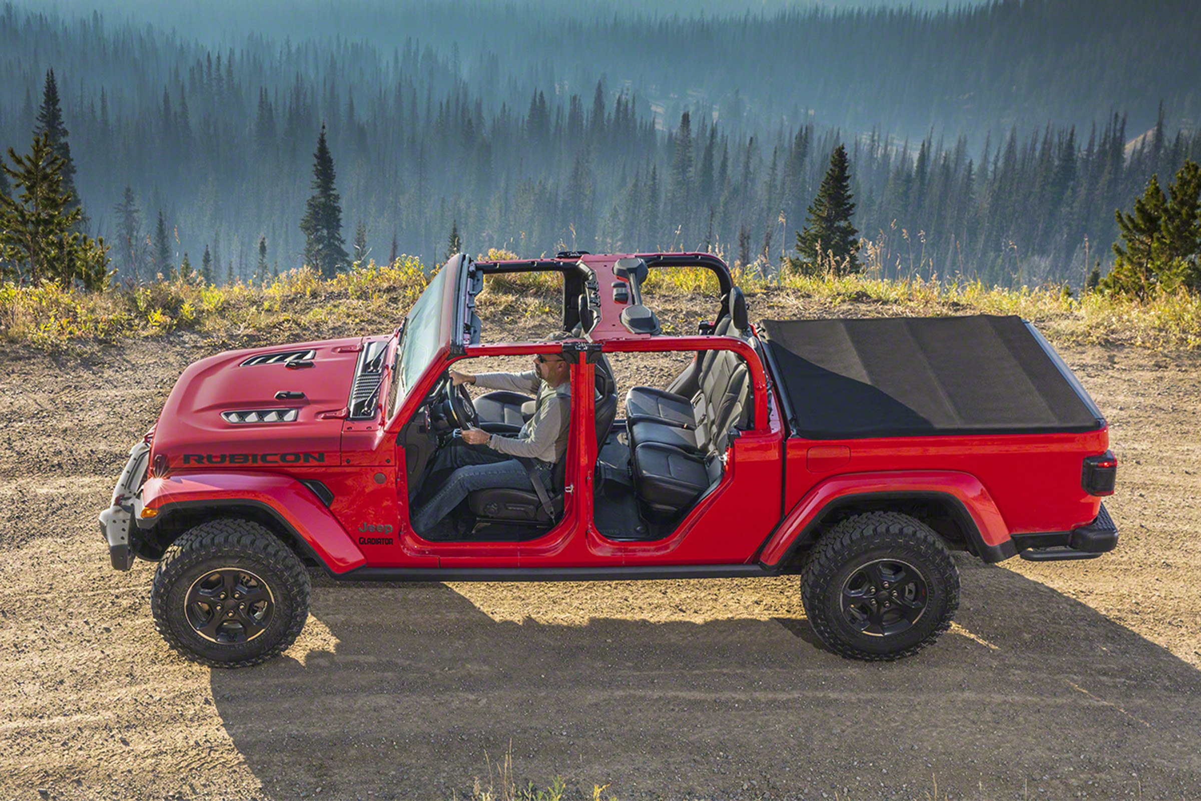Jeep Gladiator side profile static