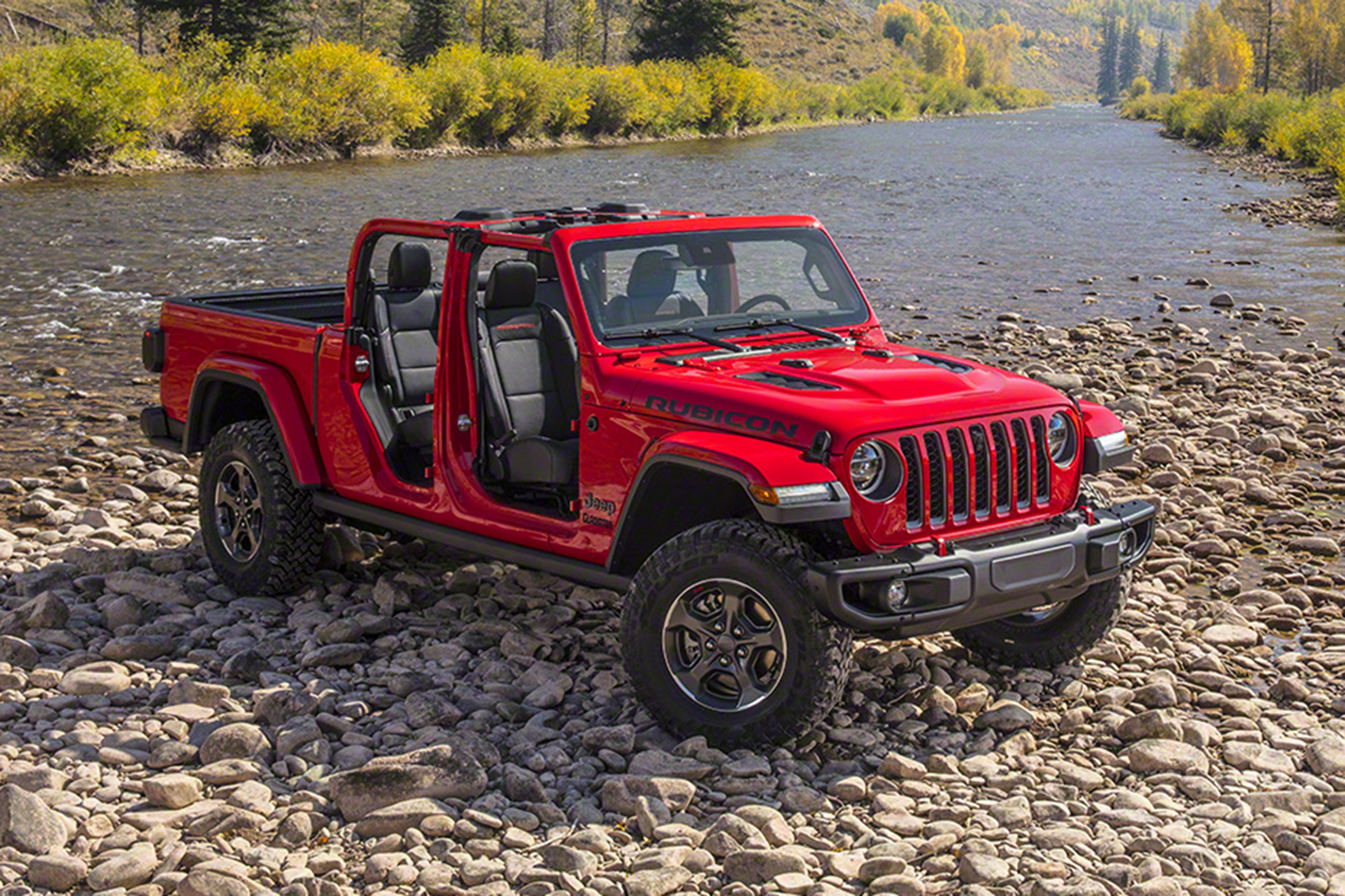 Jeep Gladiator front quarter static