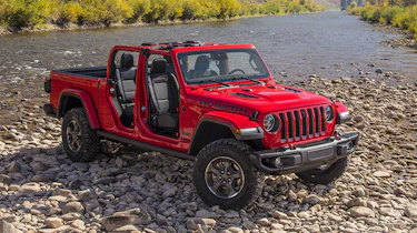 Jeep Gladiator front quarter static