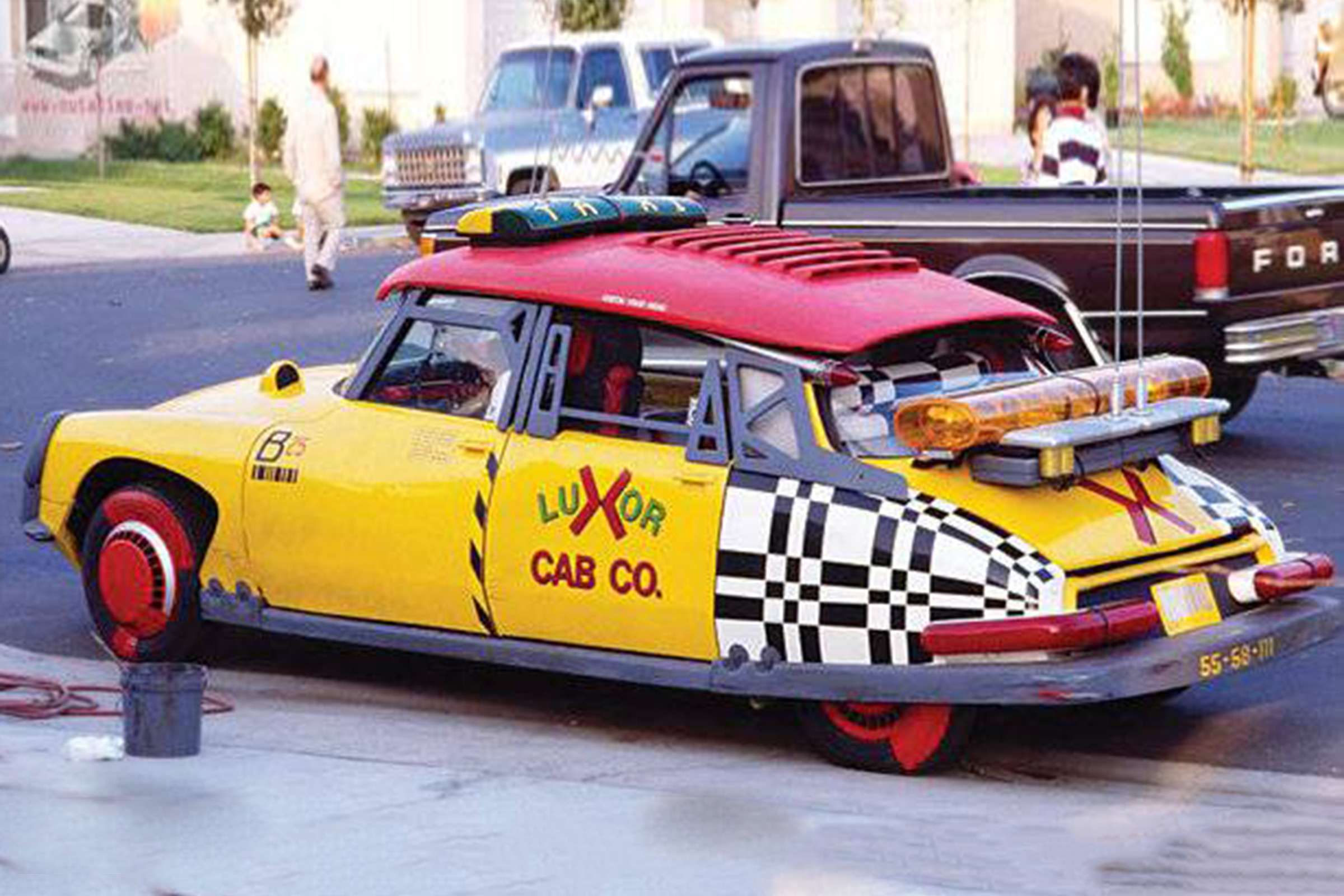 citroen ds taxi back to the future
