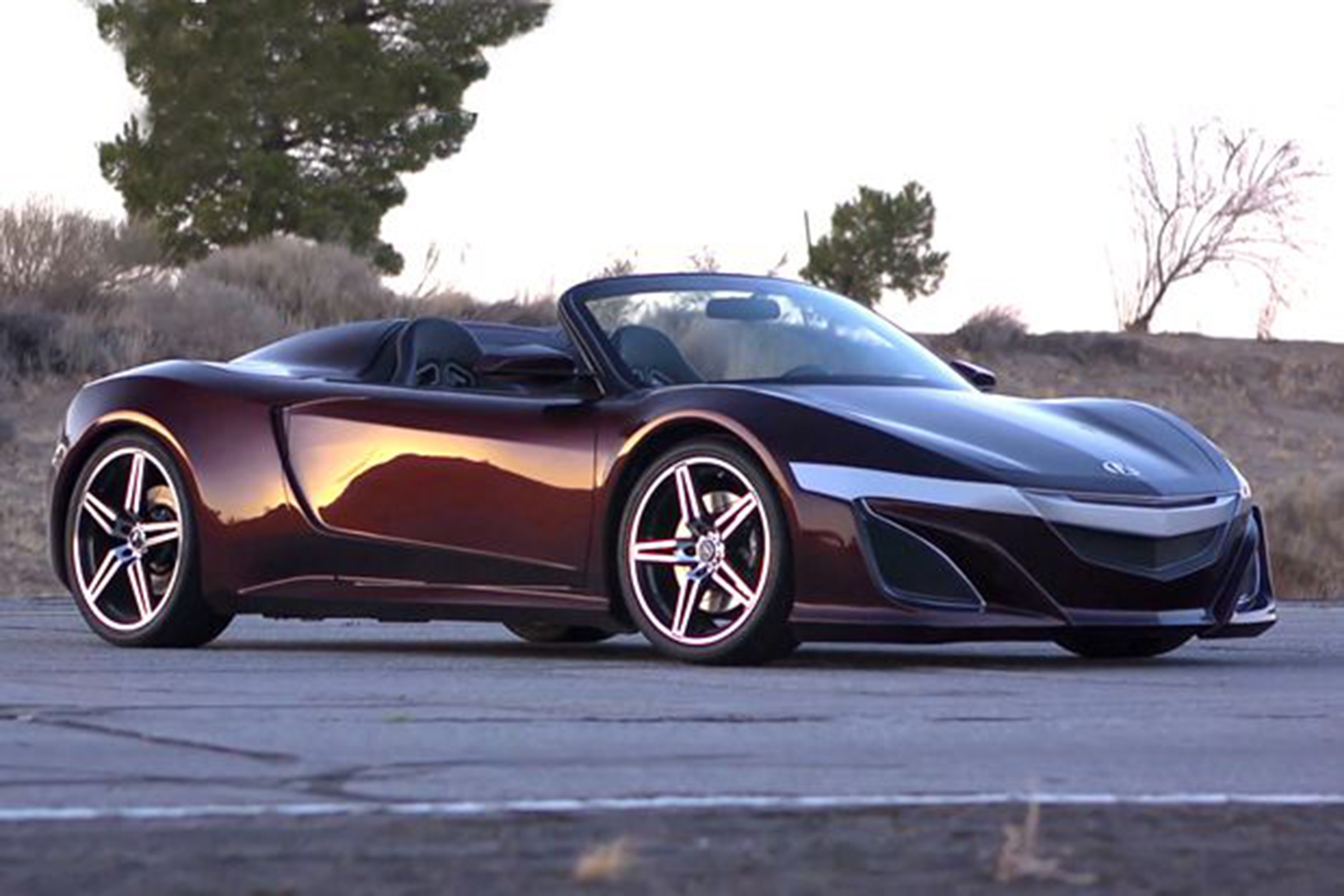 acura nsx convertible concept car the avengers