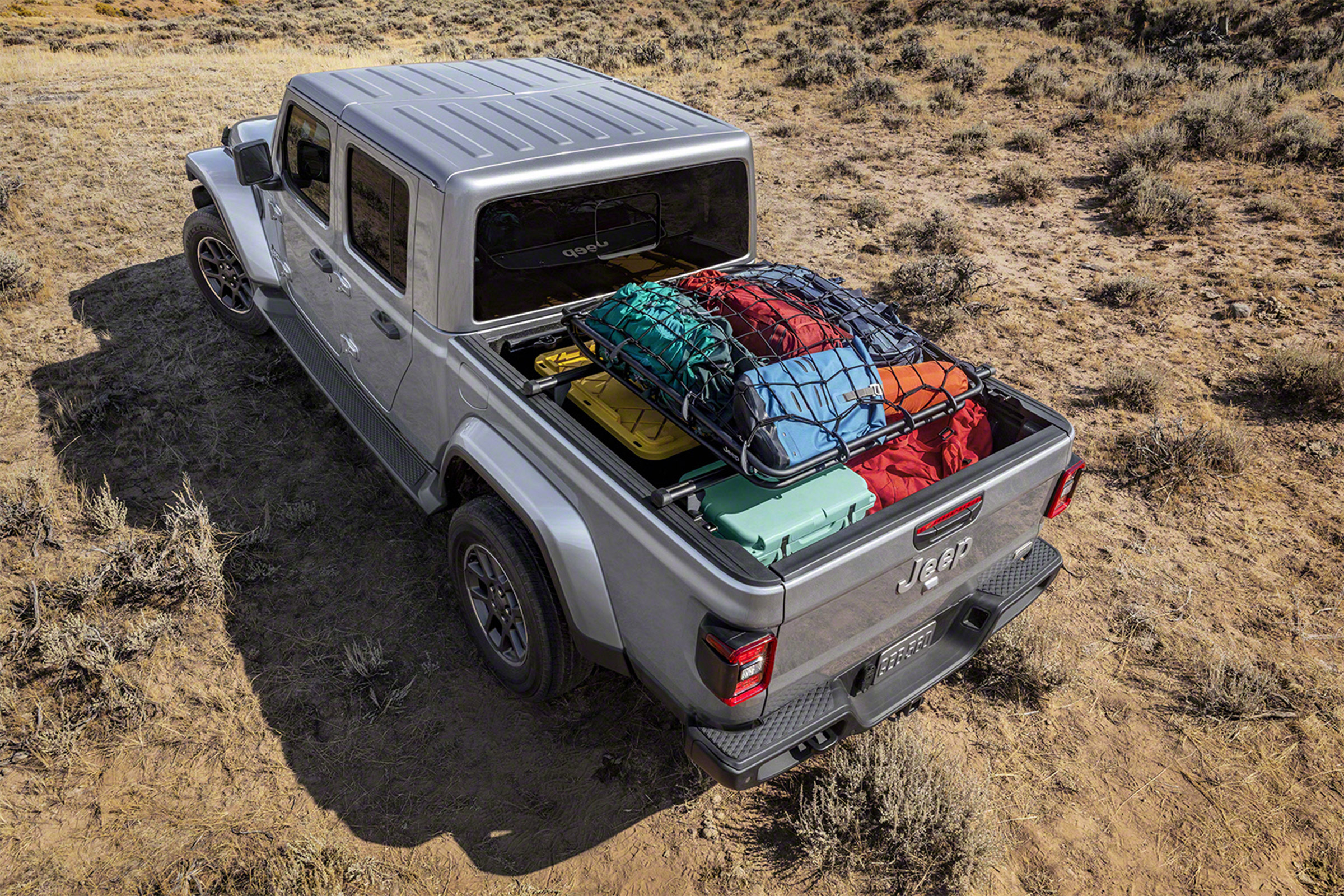 Jeep Gladiator rear quarter high angle static