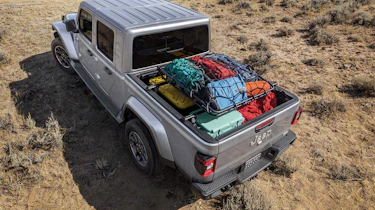 Jeep Gladiator rear quarter high angle static
