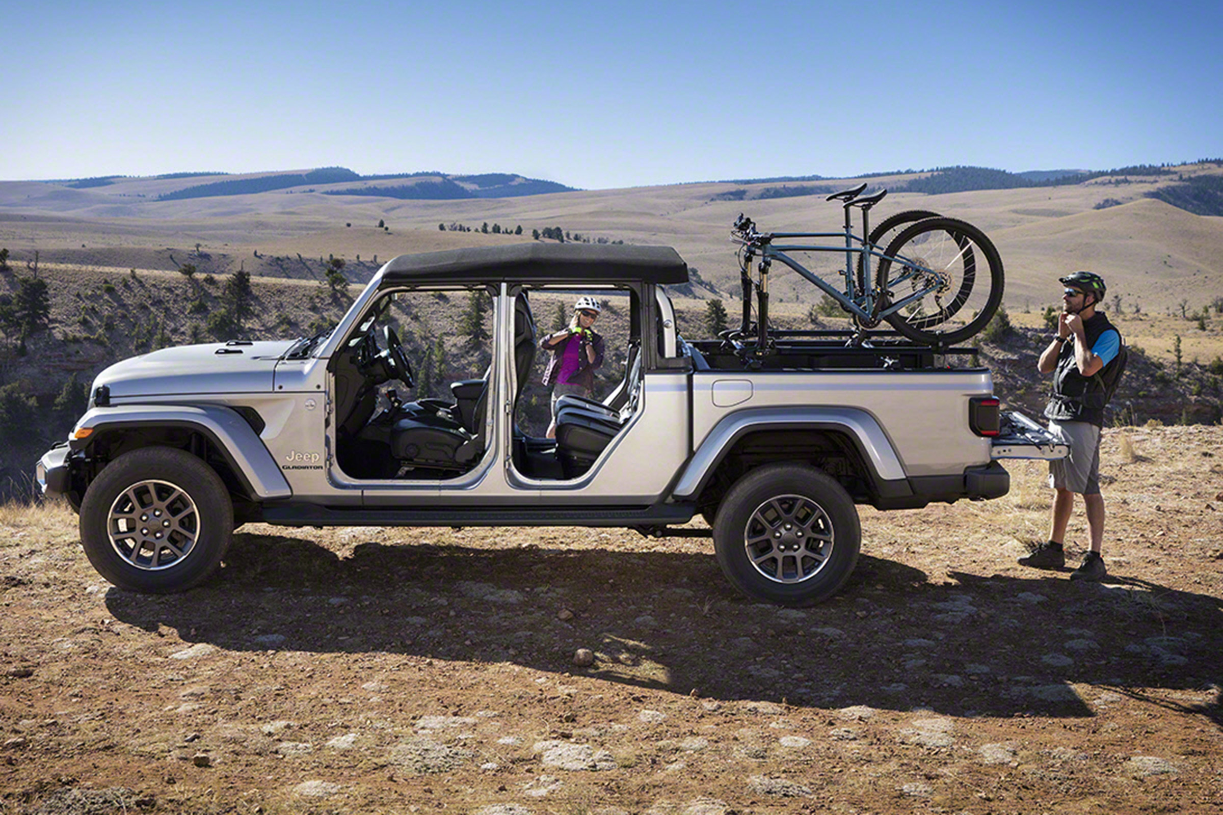 Jeep Gladiator side profile static