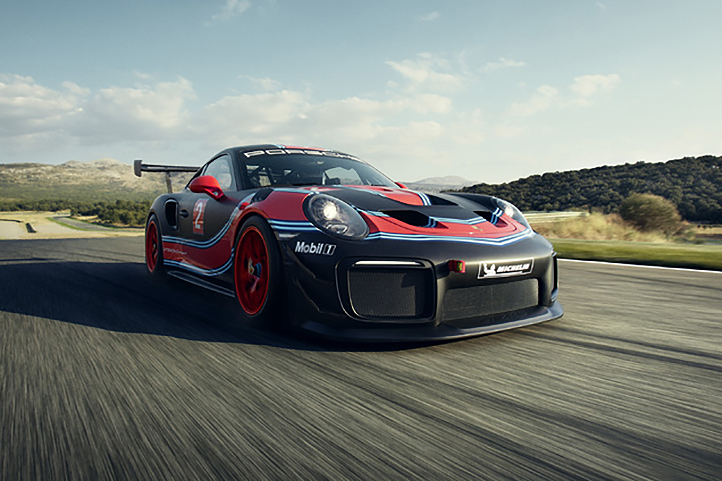 Porsche 911 GT2 RS Clubsport - front tracking