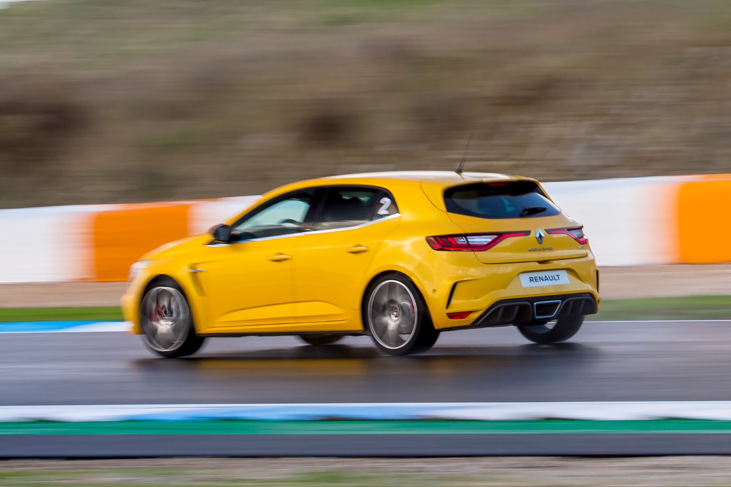 Renault Megane RS 300 Trophy - rear tracking 