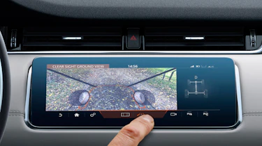 New 2019 Range Rover Evoque clear sight