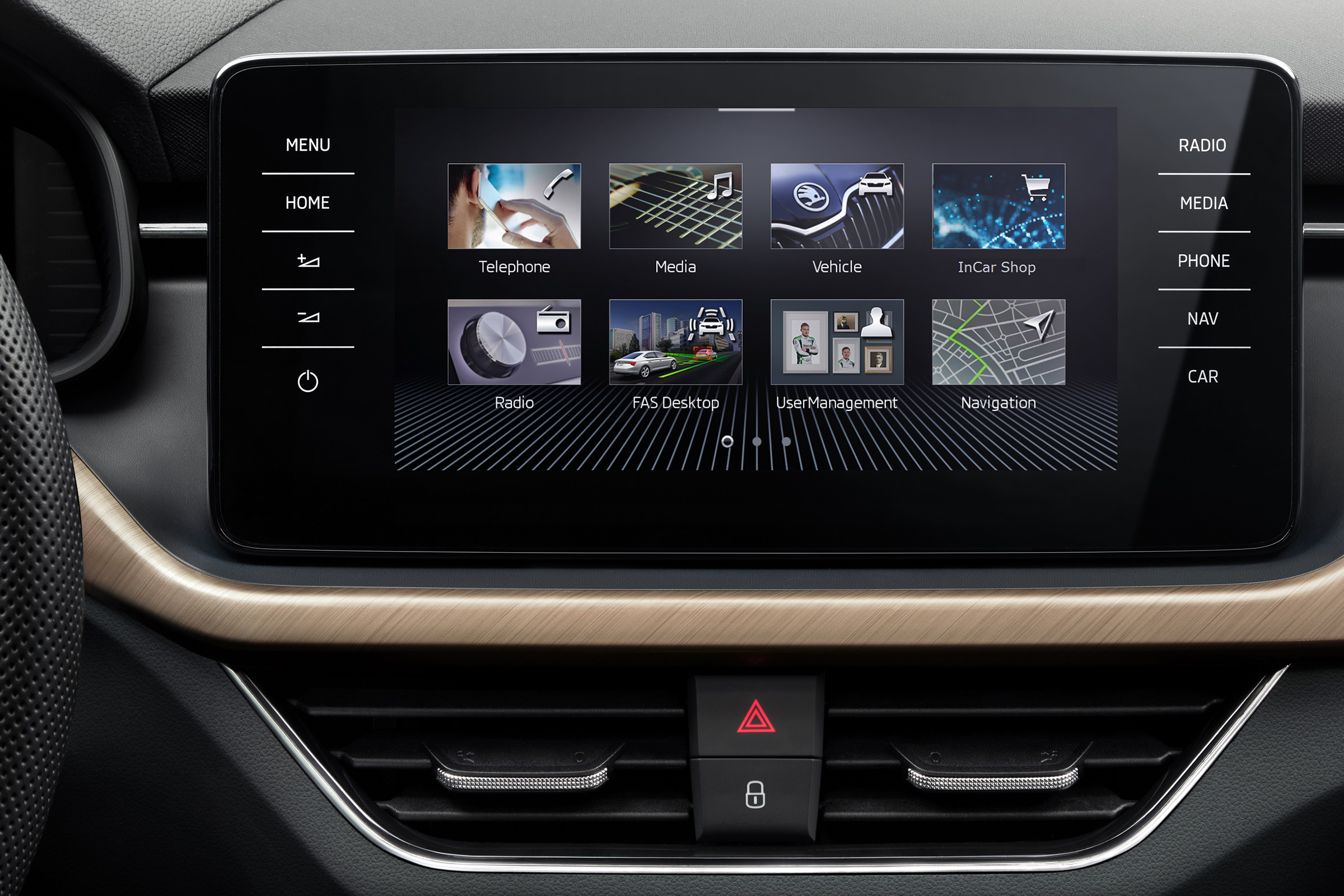 skoda scala infotainment
