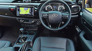 Toyota Hilux Invincible X interior