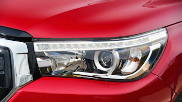 Toyota Hilux Invincible X headlights